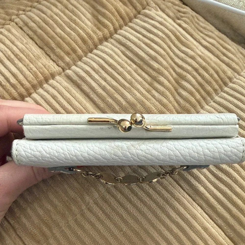 Fendi Pebbled Leather Wallet with Gold Hardware - Picture 12 of 12